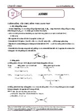 Giáo án Lí thuyết anken